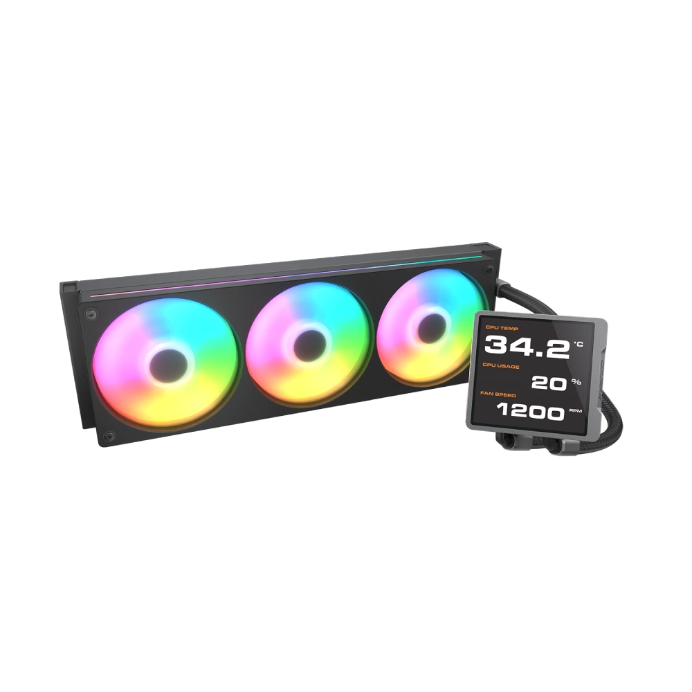 Cougar CPU Cooler Liquid Poseidon Vistek Pro ARGB 360 (Black) view 2